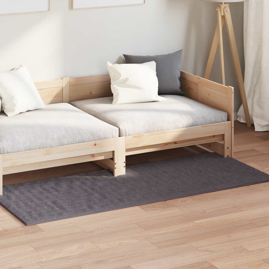 Vloerkleden Rechthoekig Antraciet 200 x 80 cm