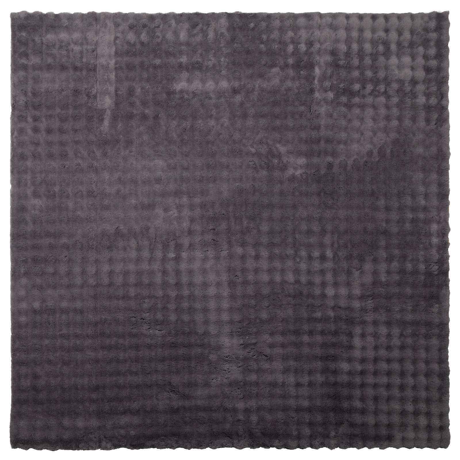 Vloerkleden Vierkant Antraciet 120 x 120 cm