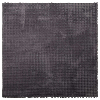 Vloerkleden Vierkant Antraciet 120 x 120 cm