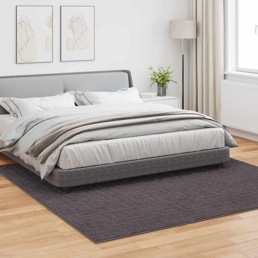 Vloerkleden Vierkant Antraciet 240 x 240 cm