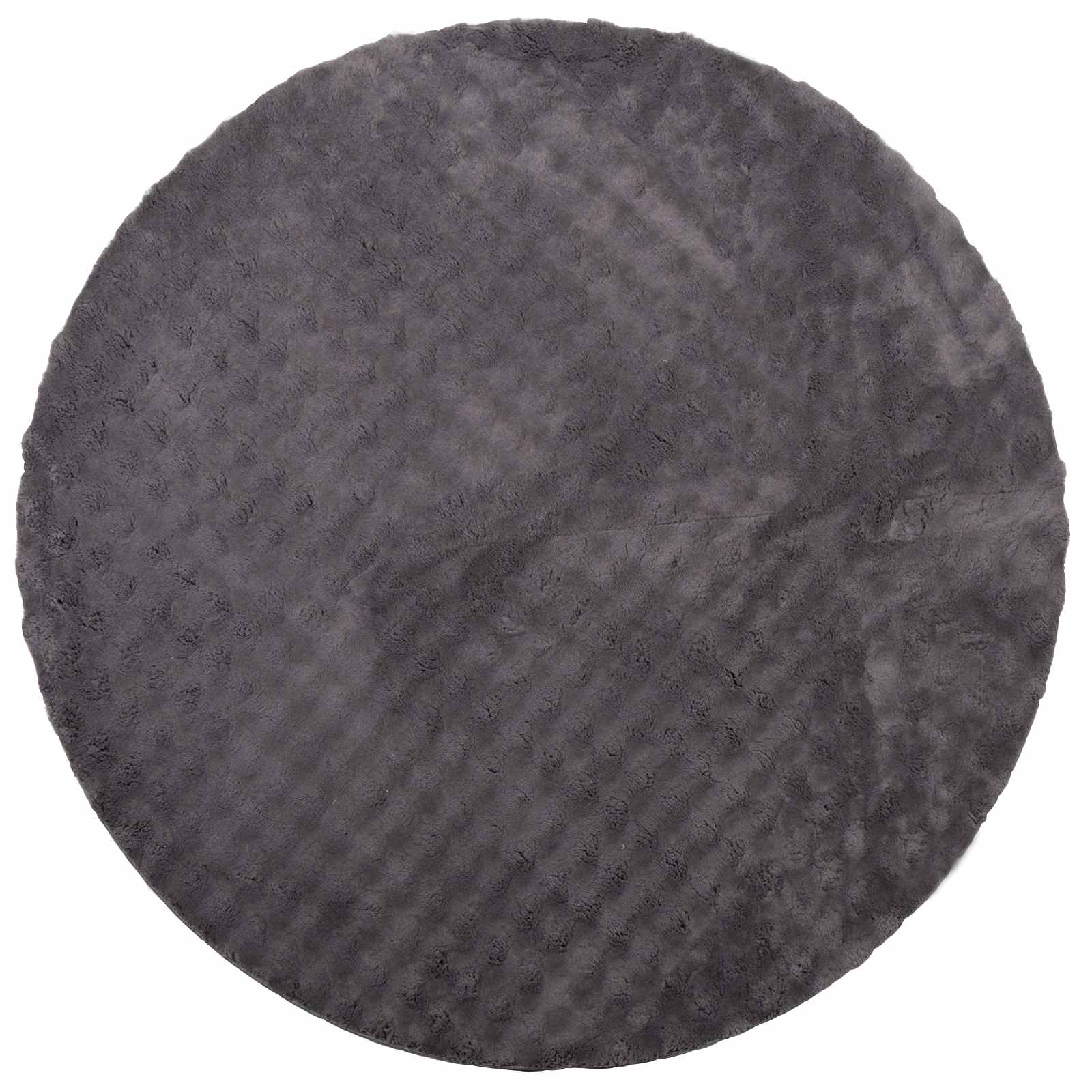 Vloerkleden Rond Antraciet Ø 160 CM