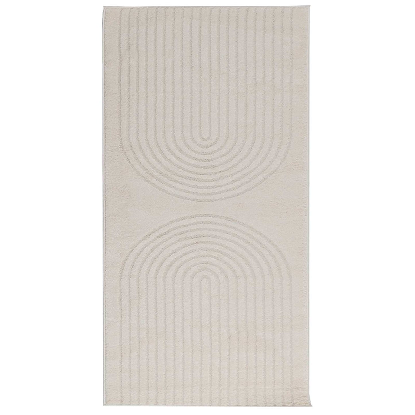Vloerkleden Rechthoekig Crème 150 x 80 cm