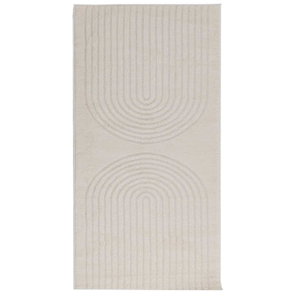 Vloerkleden Rechthoekig Crème 150 x 80 cm