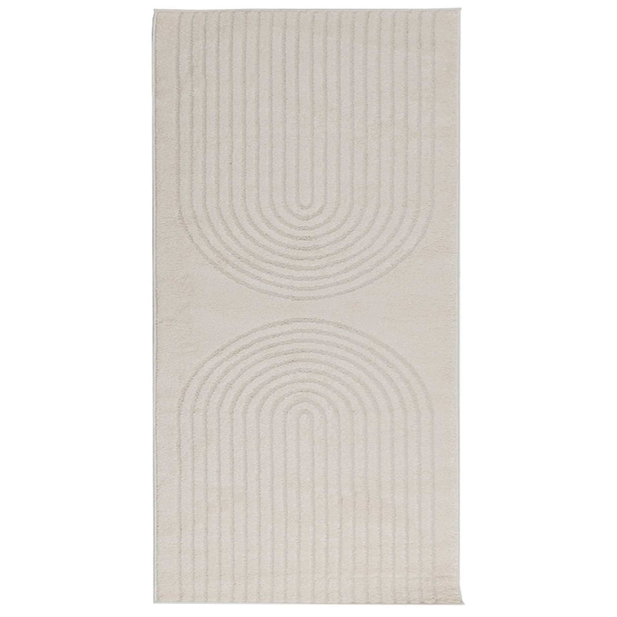 Vloerkleden Rechthoekig Crème 150 x 80 cm