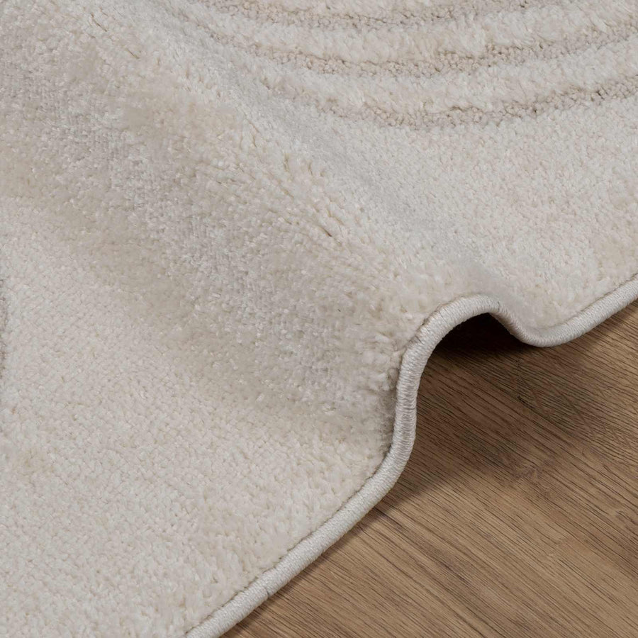 Vloerkleden Rechthoekig Crème 200 x 80 cm