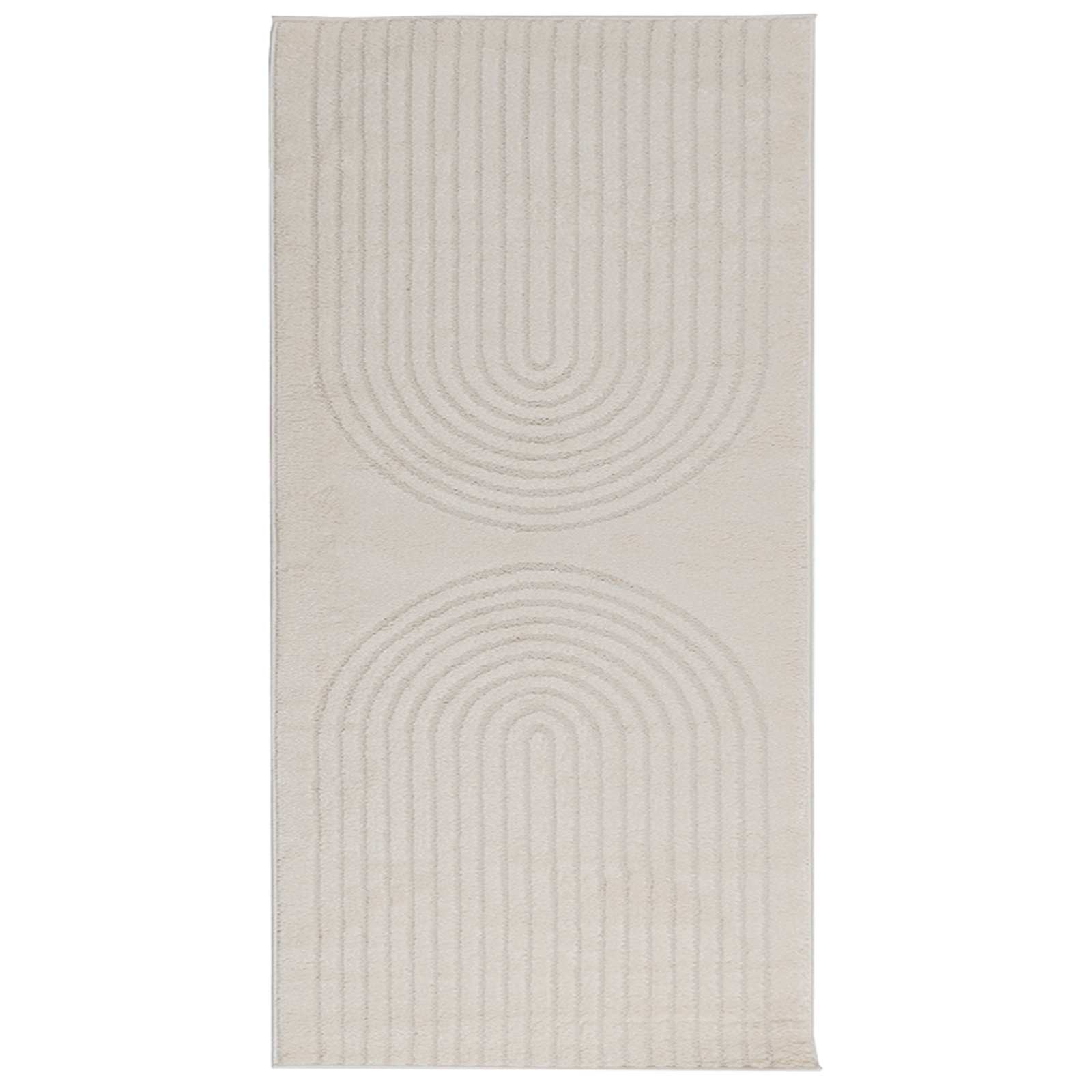 Vloerkleden Rechthoekig Crème 200 x 80 cm