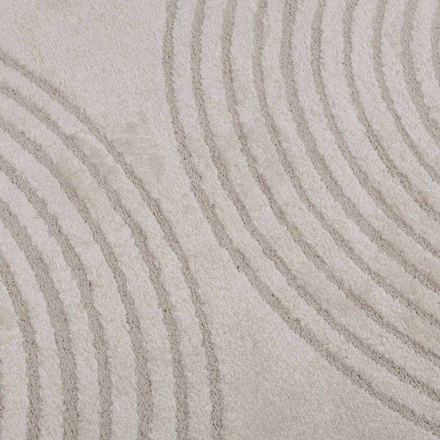 Vloerkleden Vierkant Crème 240 x 240 cm