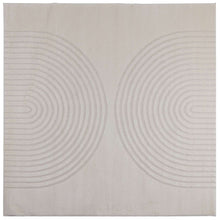 Vloerkleden Vierkant Crème 240 x 240 cm