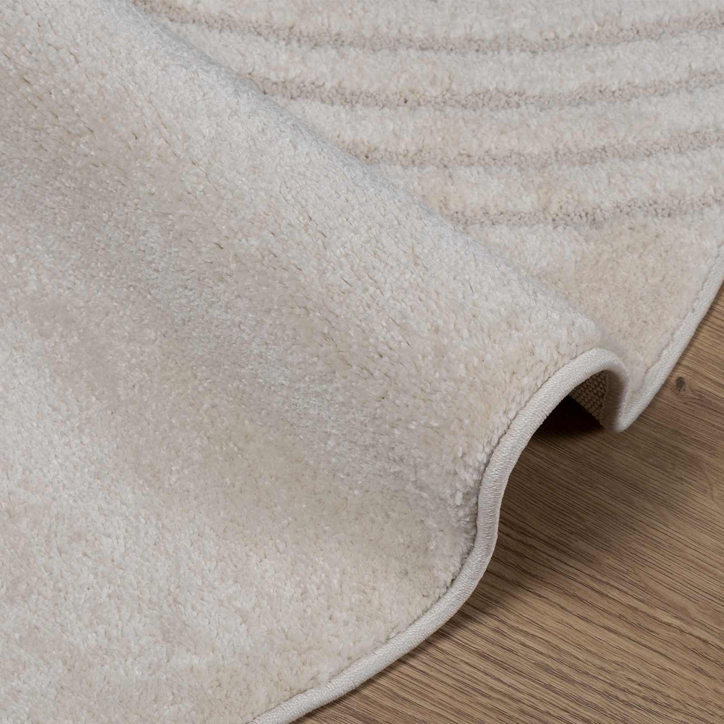 Vloerkleden Rond Crème Ø 200 CM