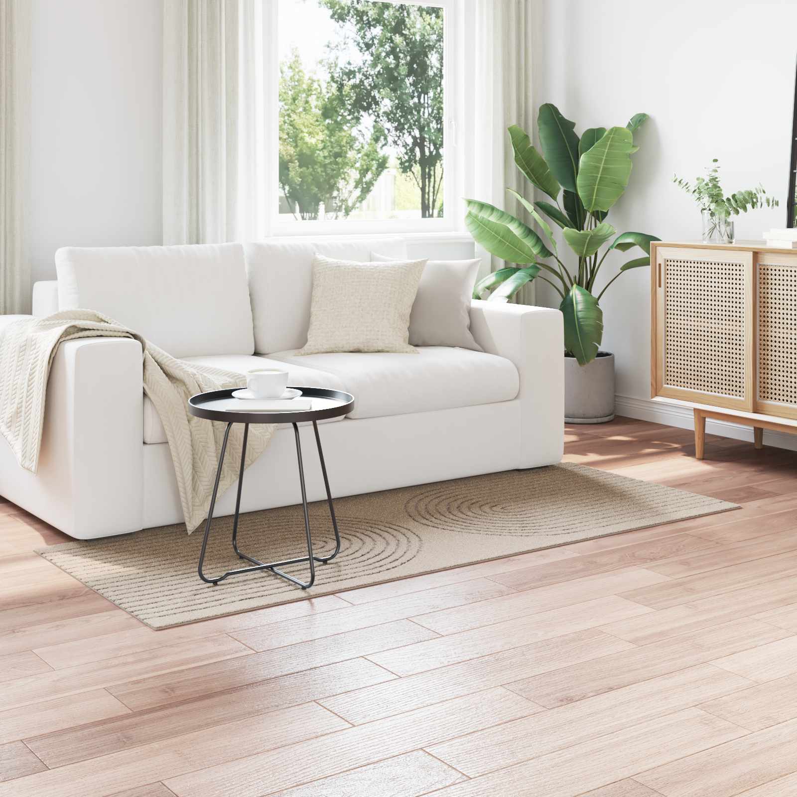 Vloerkleden Rechthoekig Beige 150 x 80 cm