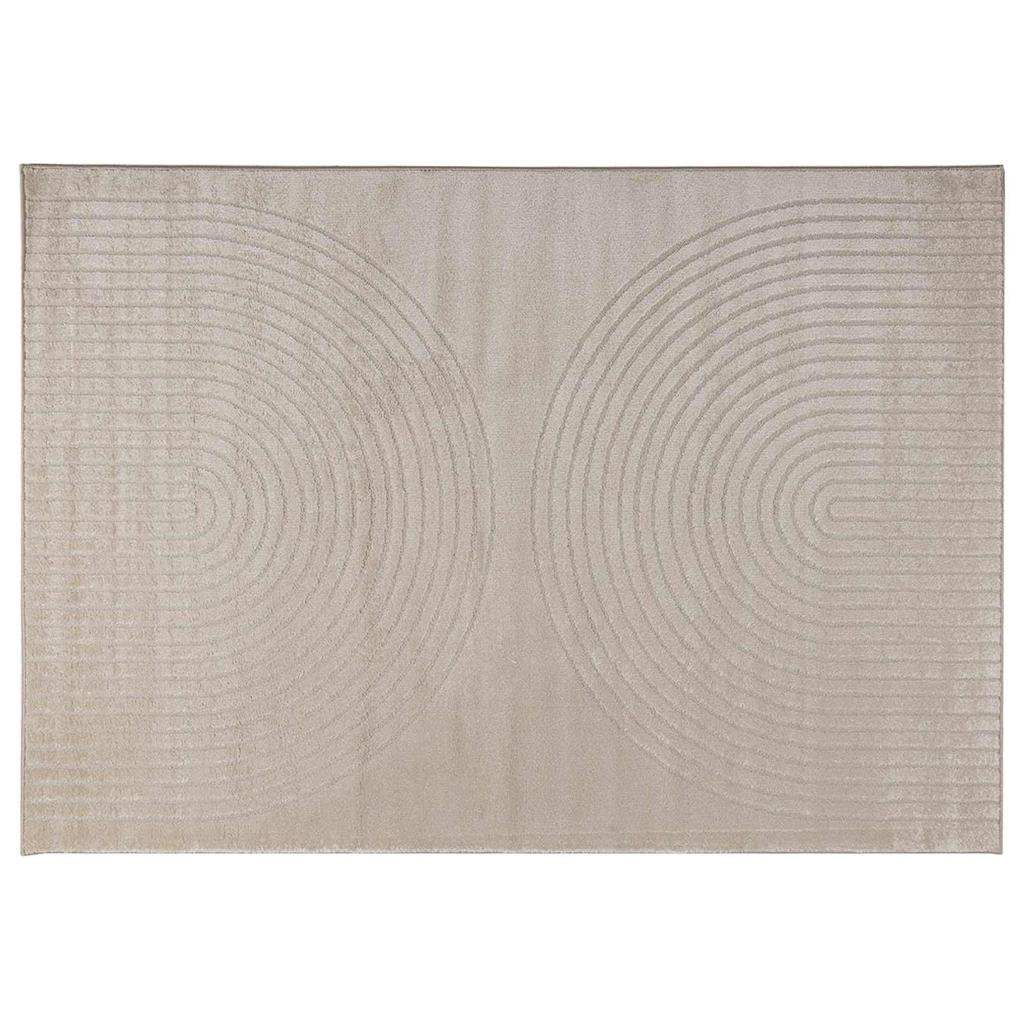 Vloerkleden Rechthoekig Beige 170 x 120 cm