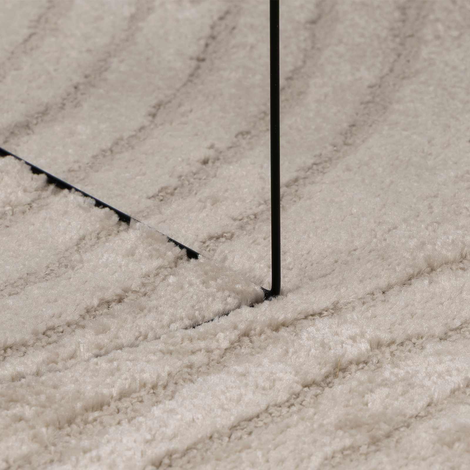 Vloerkleden Rond Beige Ø 120 CM