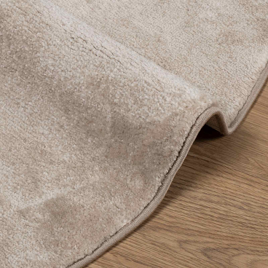 Vloerkleden Rond Beige Ø 160 CM