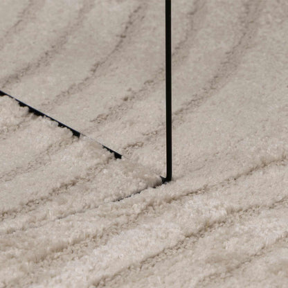 Vloerkleden Rond Beige Ø 160 CM