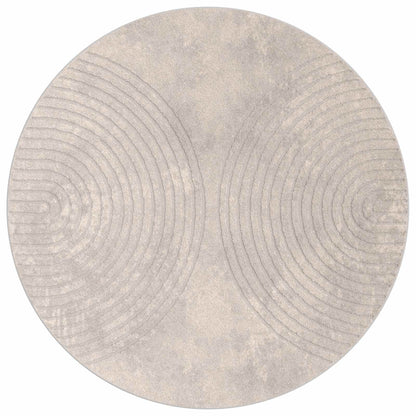 Vloerkleden Rond Beige Ø 160 CM