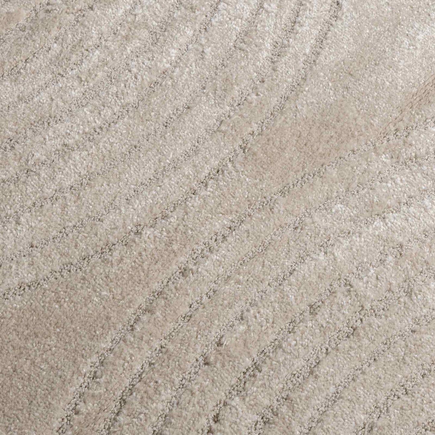 Vloerkleden Rond Beige Ø 200 CM