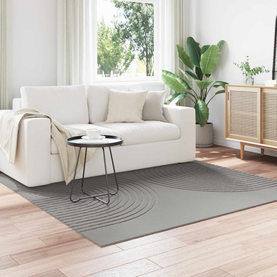 Vloerkleden Vierkant Grijs 120 x 120 cm