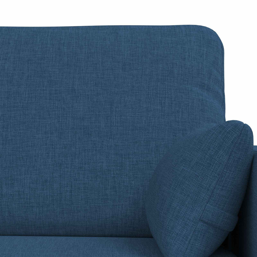 Bank 2 pcs Blauw Metaal