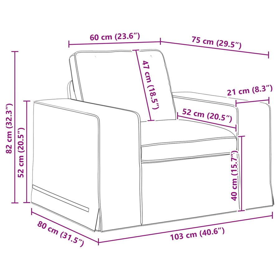 Bank 2 pcs Zwart Metaal