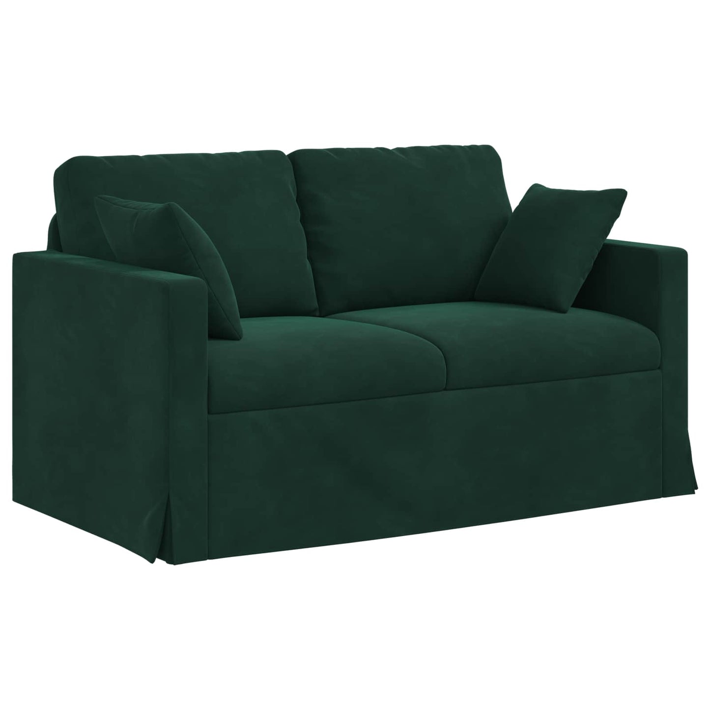 Bank 2 pcs Donkergroen