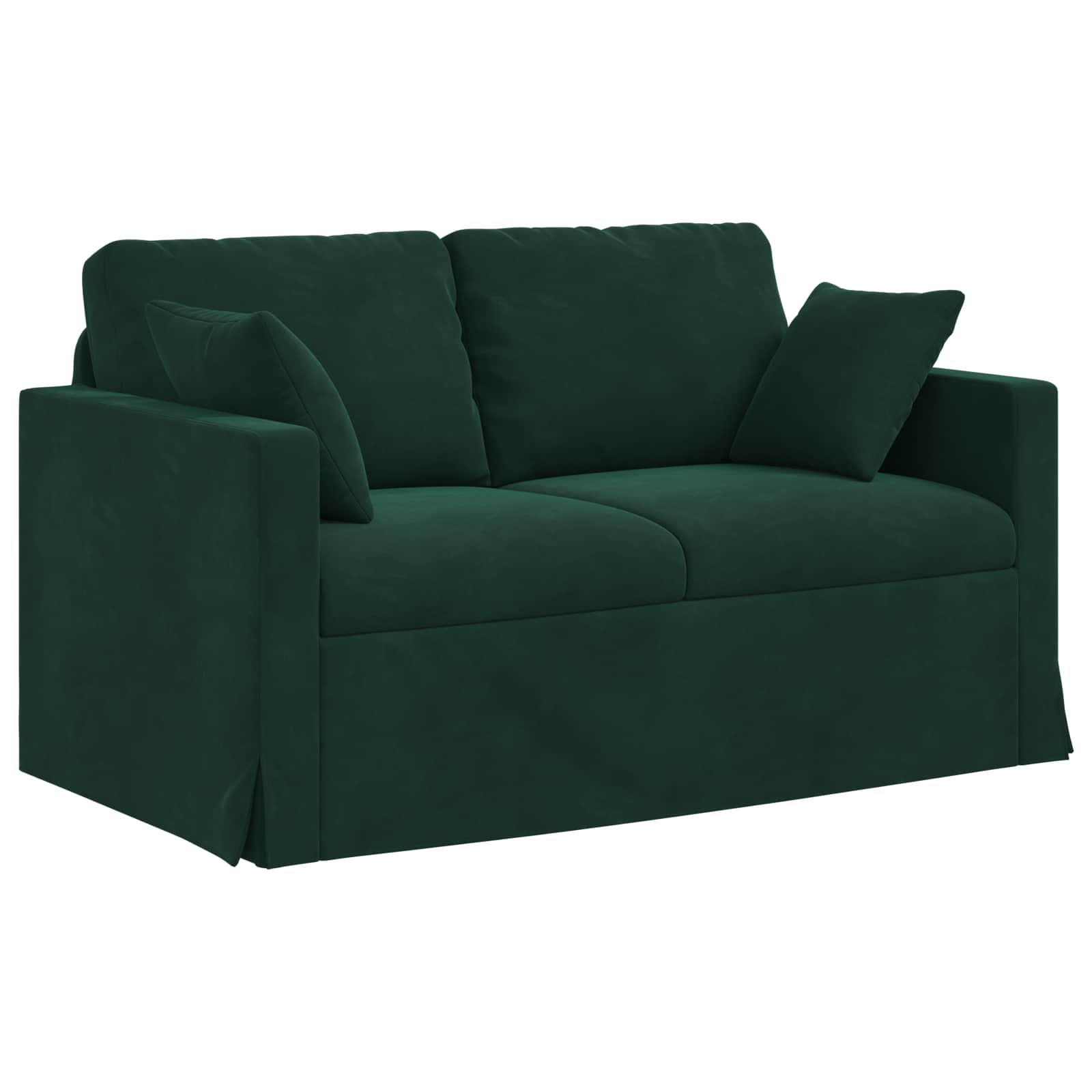 Bank 2 pcs Donkergroen