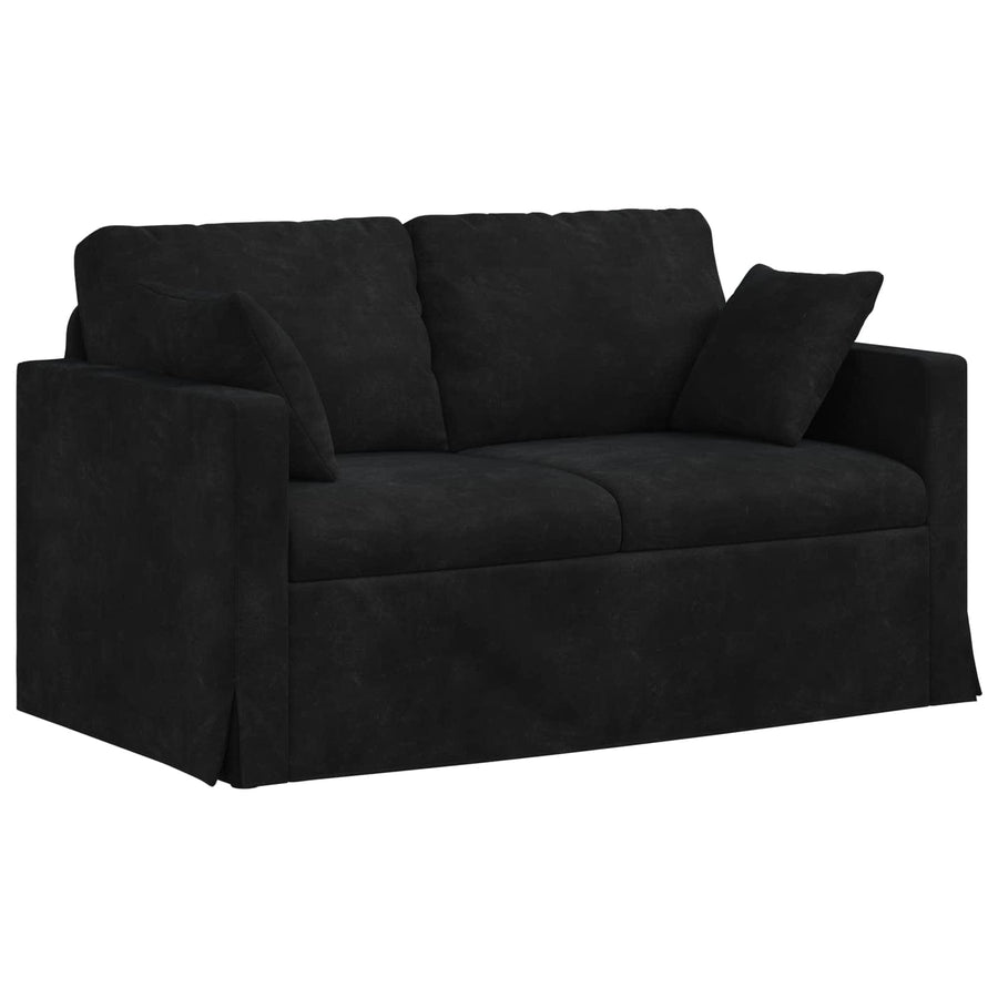 Bank 2 pcs Zwart
