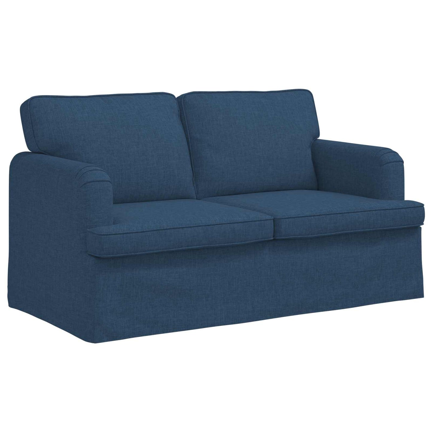 Bank 2 pcs Blauw Metaal