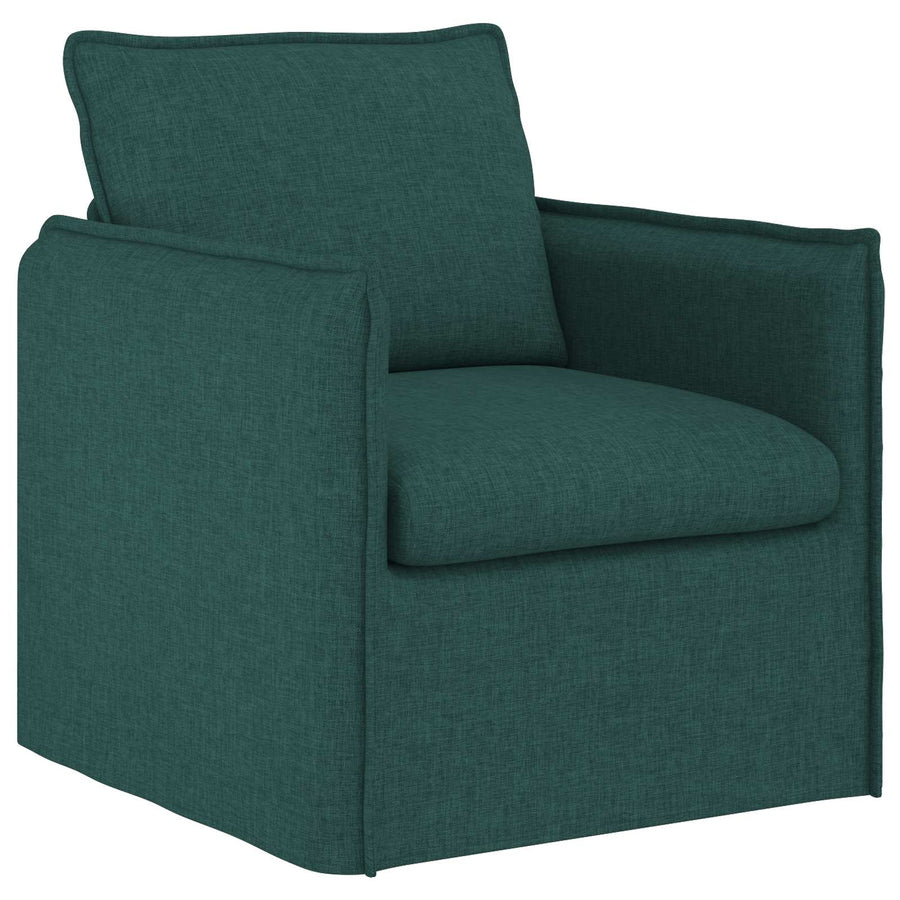 Bank 2 pcs Donkergroen Metaal
