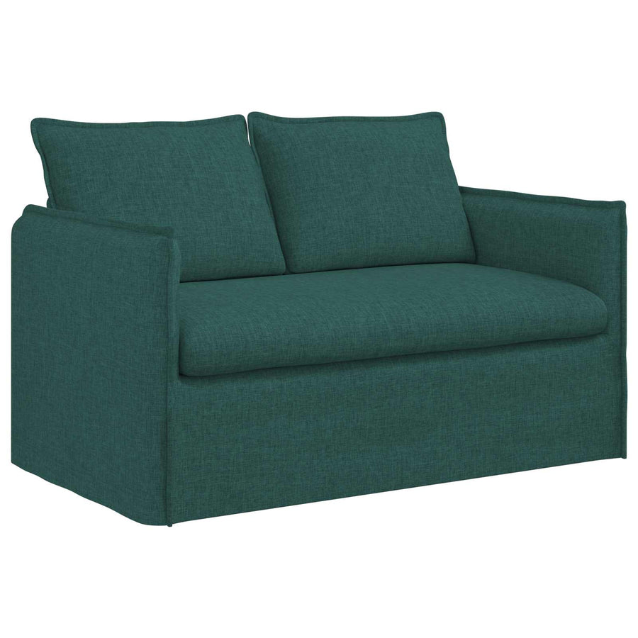 Bank 2 pcs Donkergroen Metaal