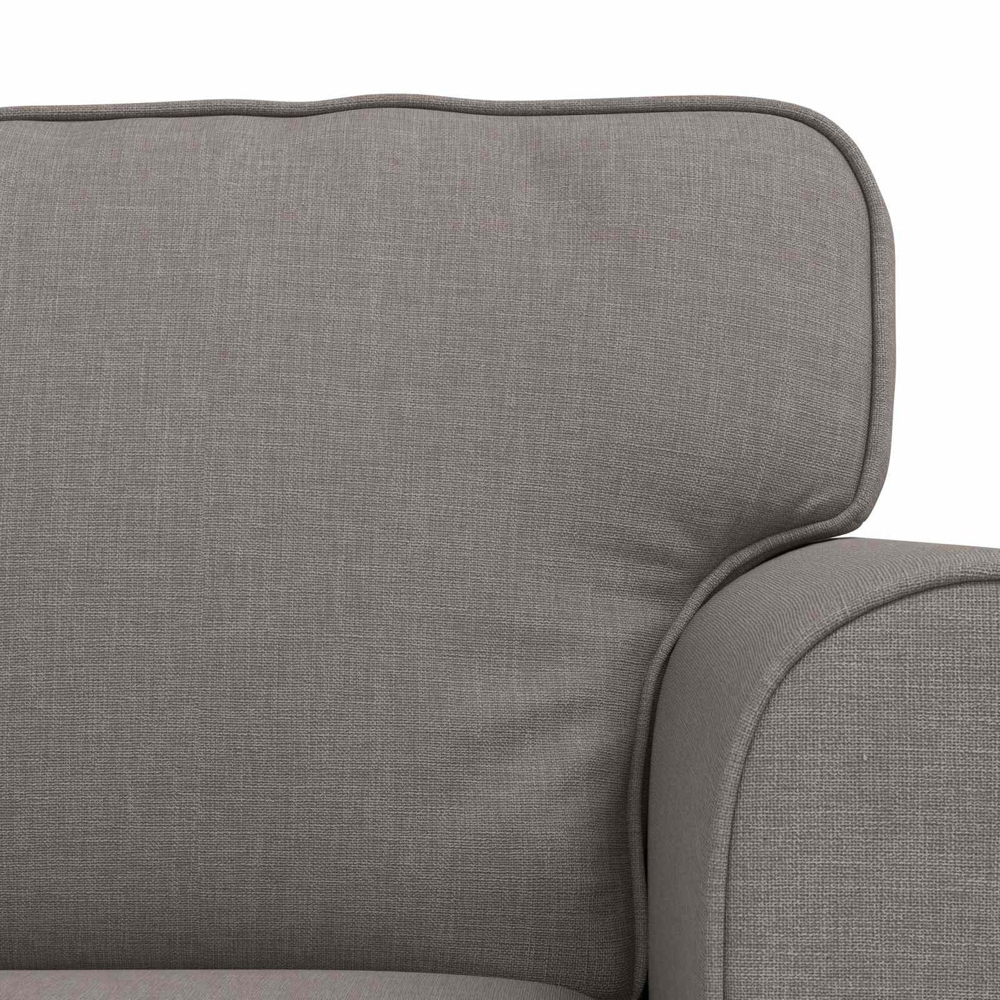 Bank 2 pcs Taupe Metaal