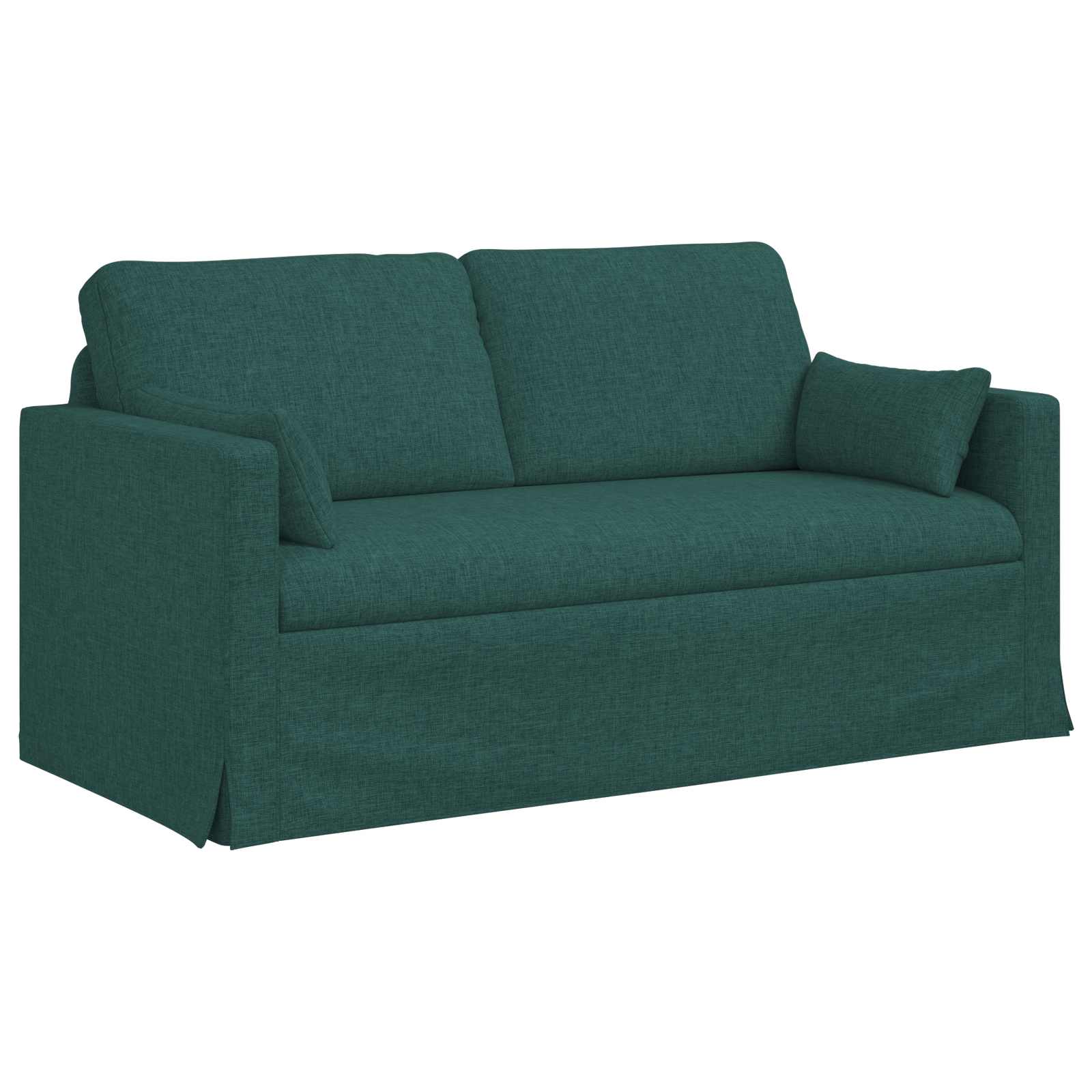 Bank 2 pcs Donkergroen Metaal