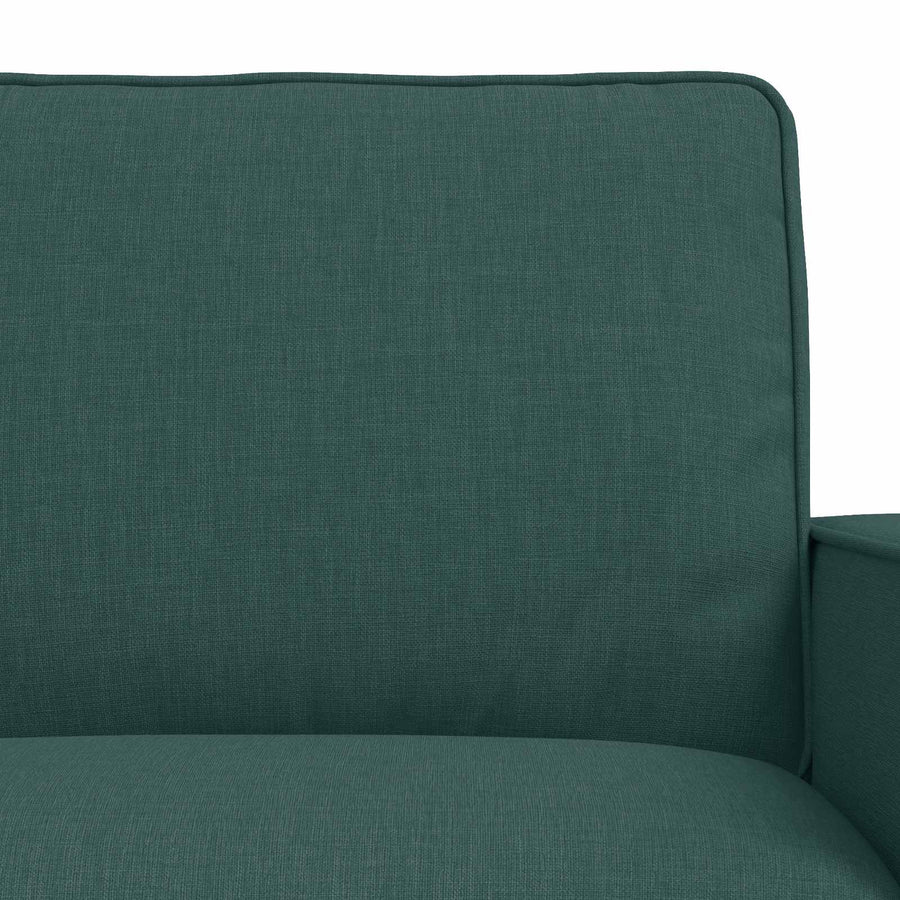 Bank 2 pcs Donkergroen Metaal