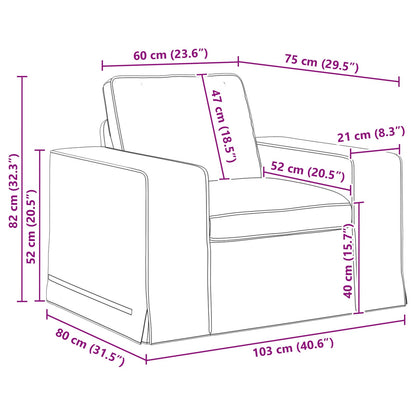 Bank 2 pcs Taupe Metaal