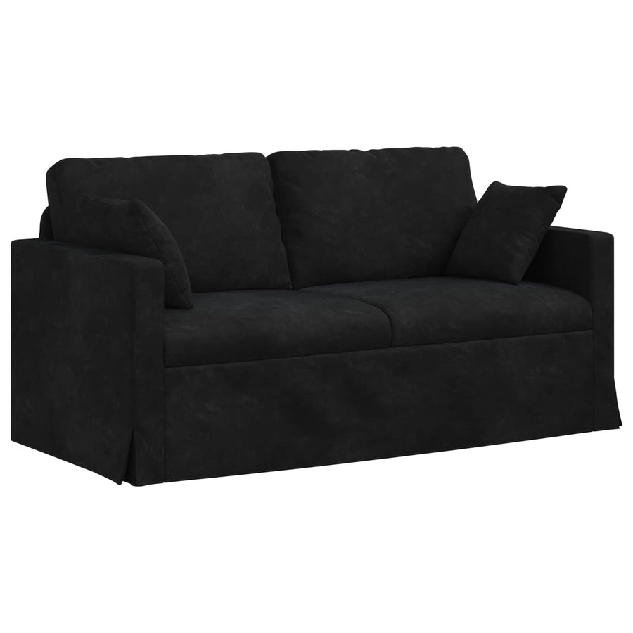 Bank 2 pcs Zwart