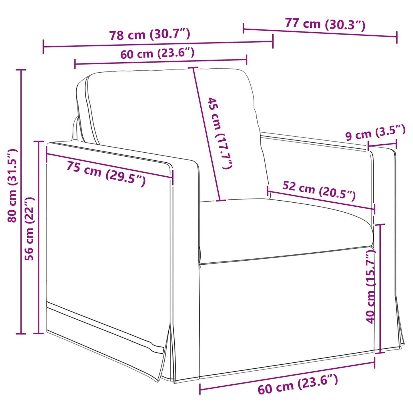 Bank 2 pcs Crème 158 x 78 x 80 cm Fluweel