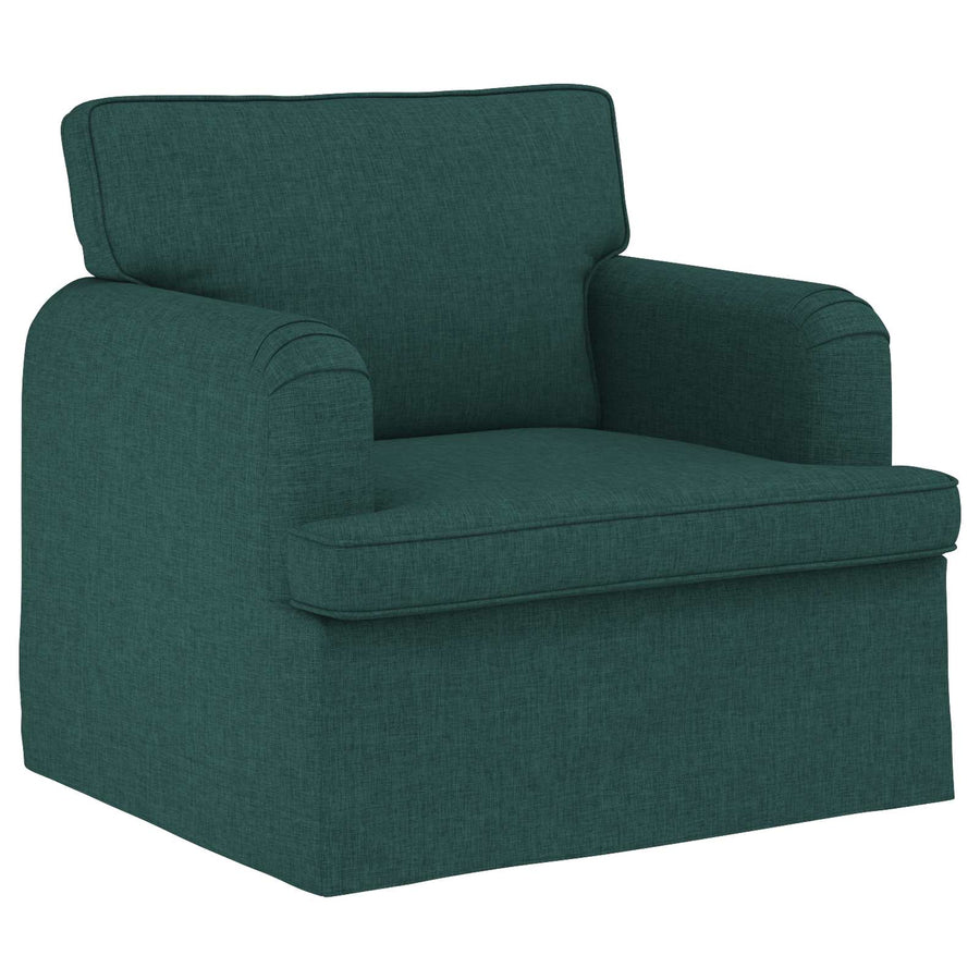Bank 140cm 2 pcs Donkergroen Metaal