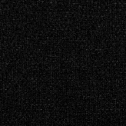 Bank 140cm 2 pcs Zwart Metaal