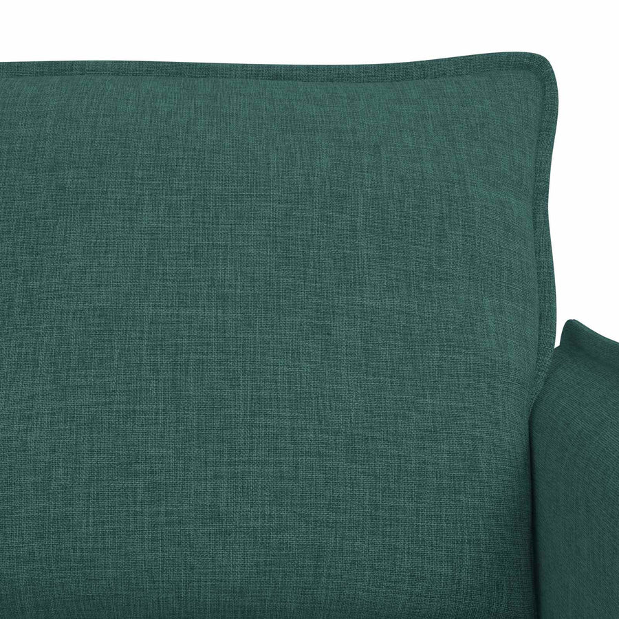 Bank 2 pcs Donkergroen Metaal