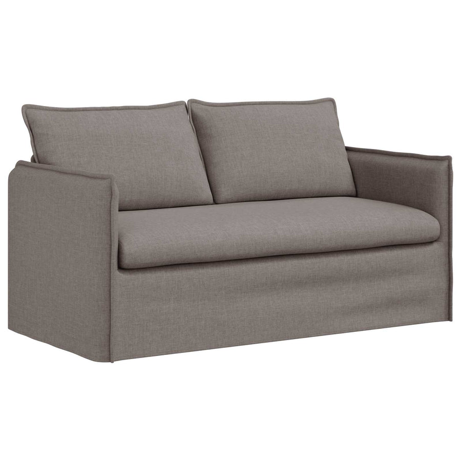 Bank 2 pcs Taupe Metaal