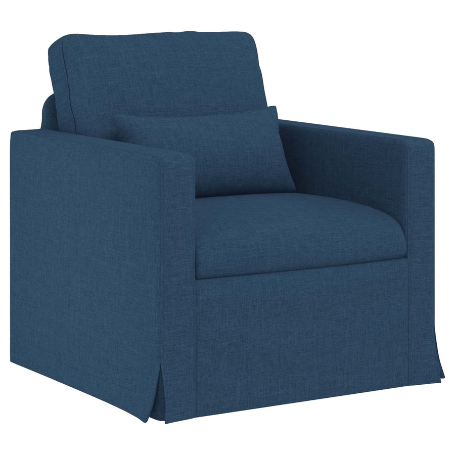 Bank 2 pcs Blauw Metaal