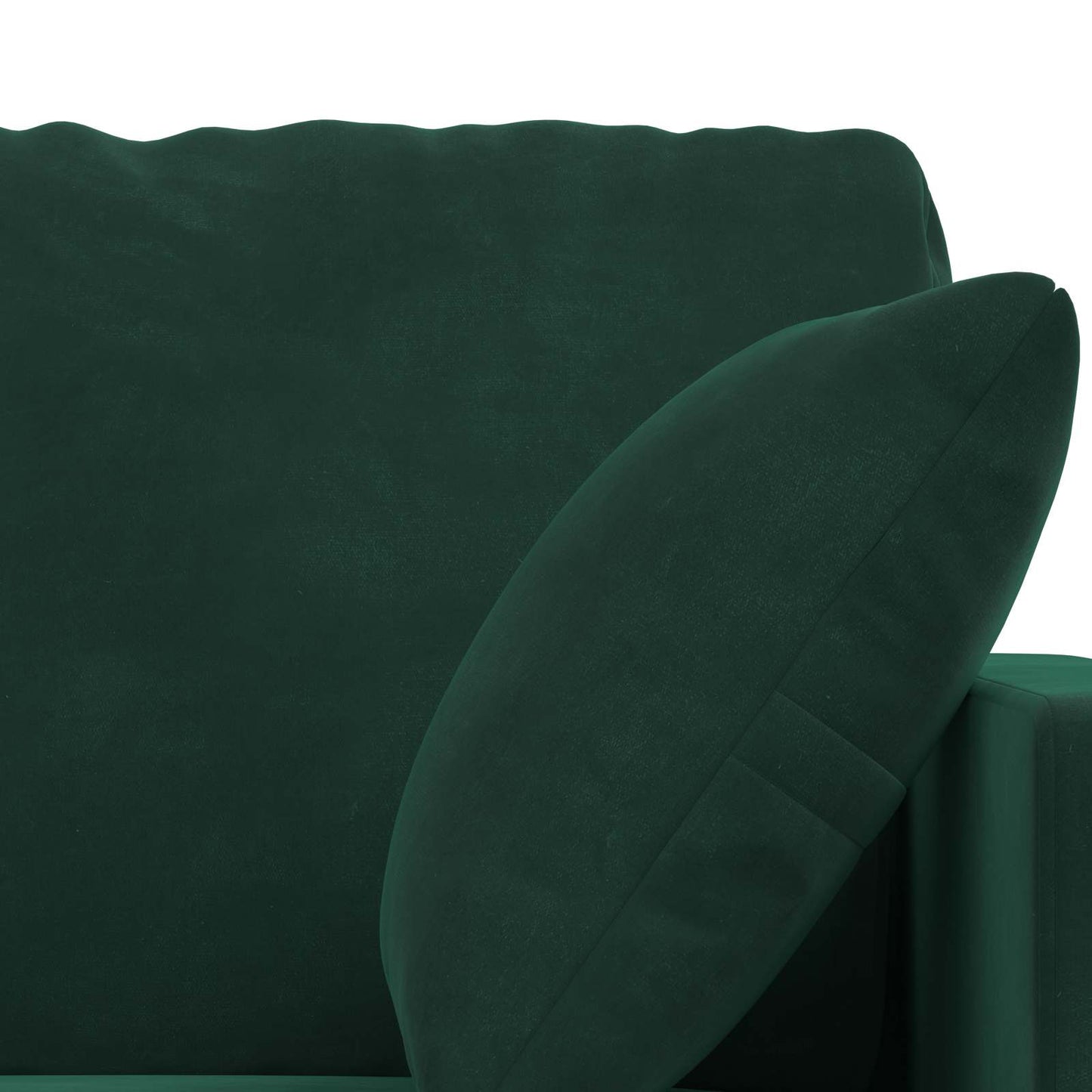 Bank 2 pcs Donkergroen