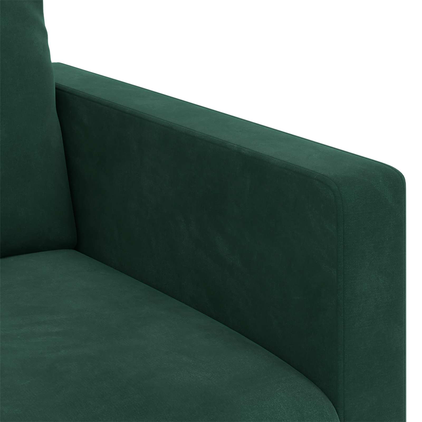 Bank 2 pcs Donkergroen