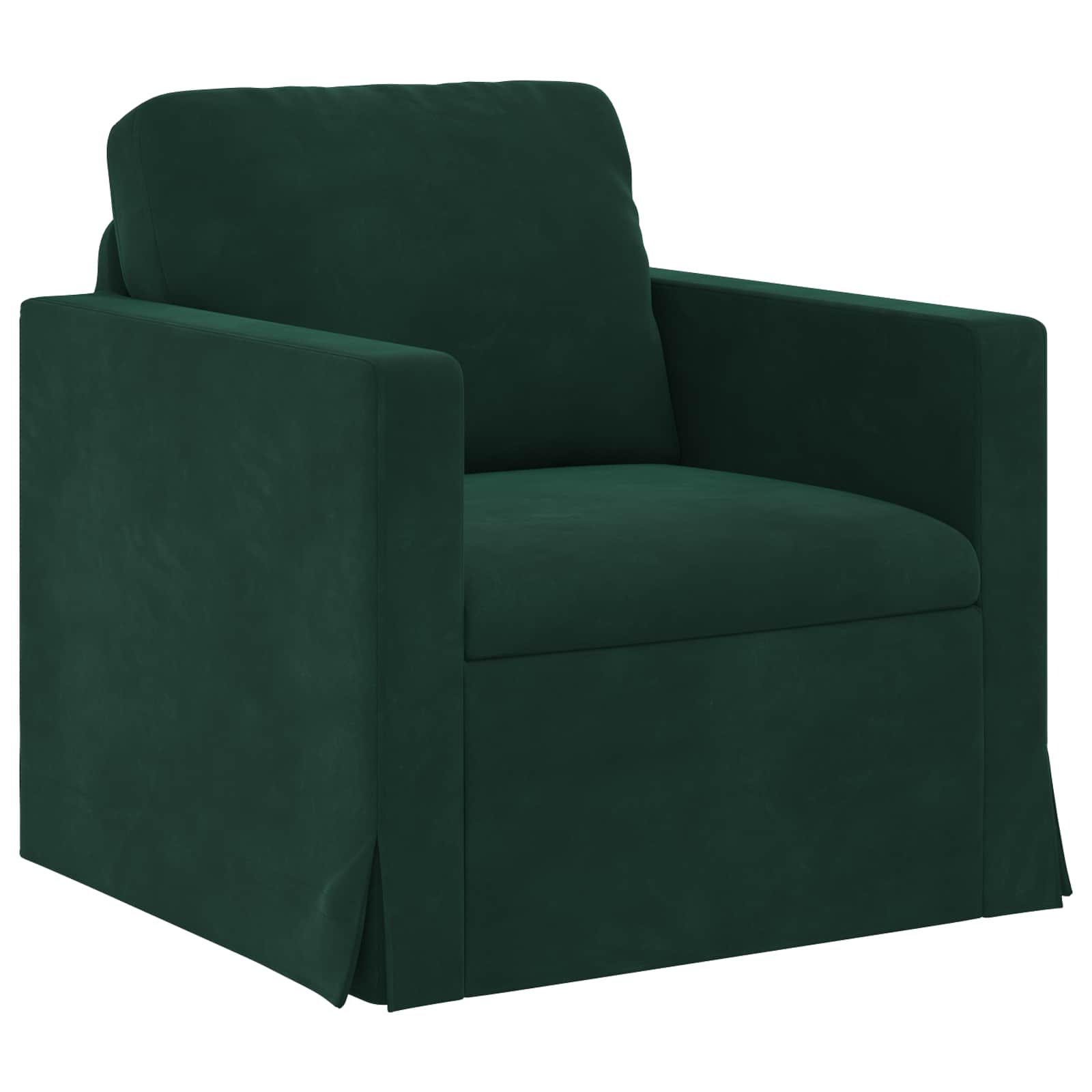 Bank 2 pcs Donkergroen