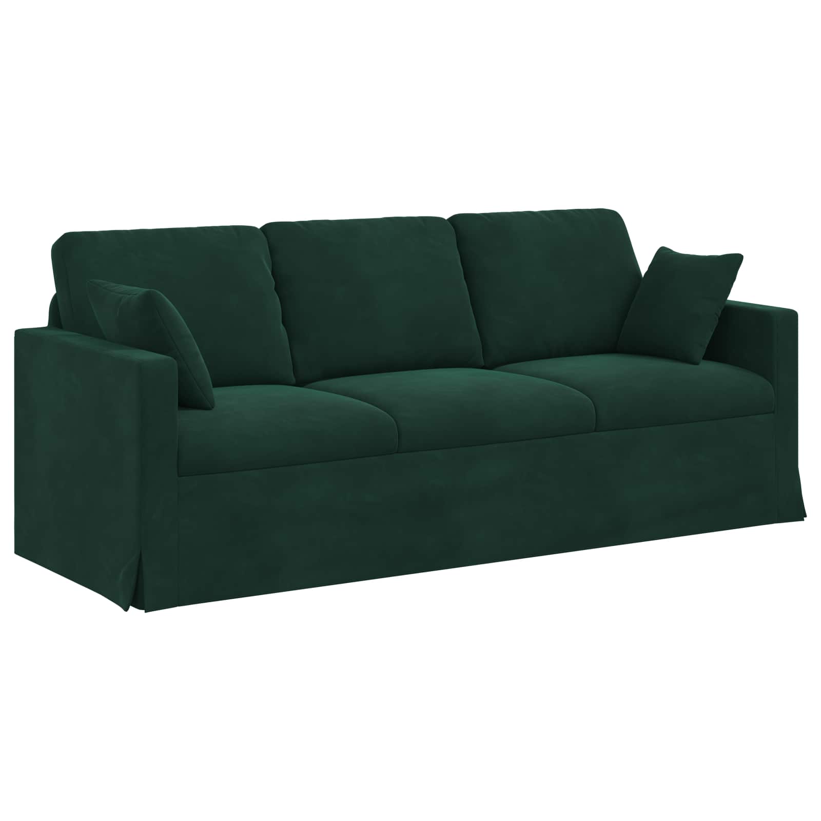 Bank 2 pcs Donkergroen