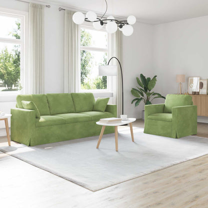 Bank 2 pcs Lichtgroen