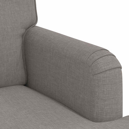 Bank 2 pcs Taupe Metaal