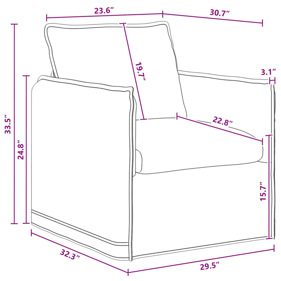 Bank 180cm 2 pcs Donkergrijs Metaal
