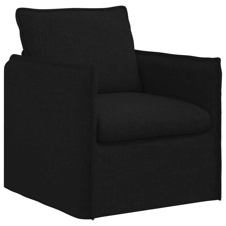 Bank 180cm 2 pcs Zwart Metaal