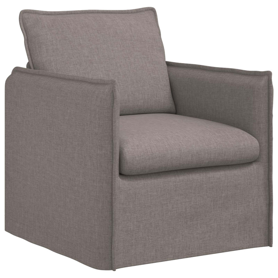 Bank 2 pcs Taupe Metaal