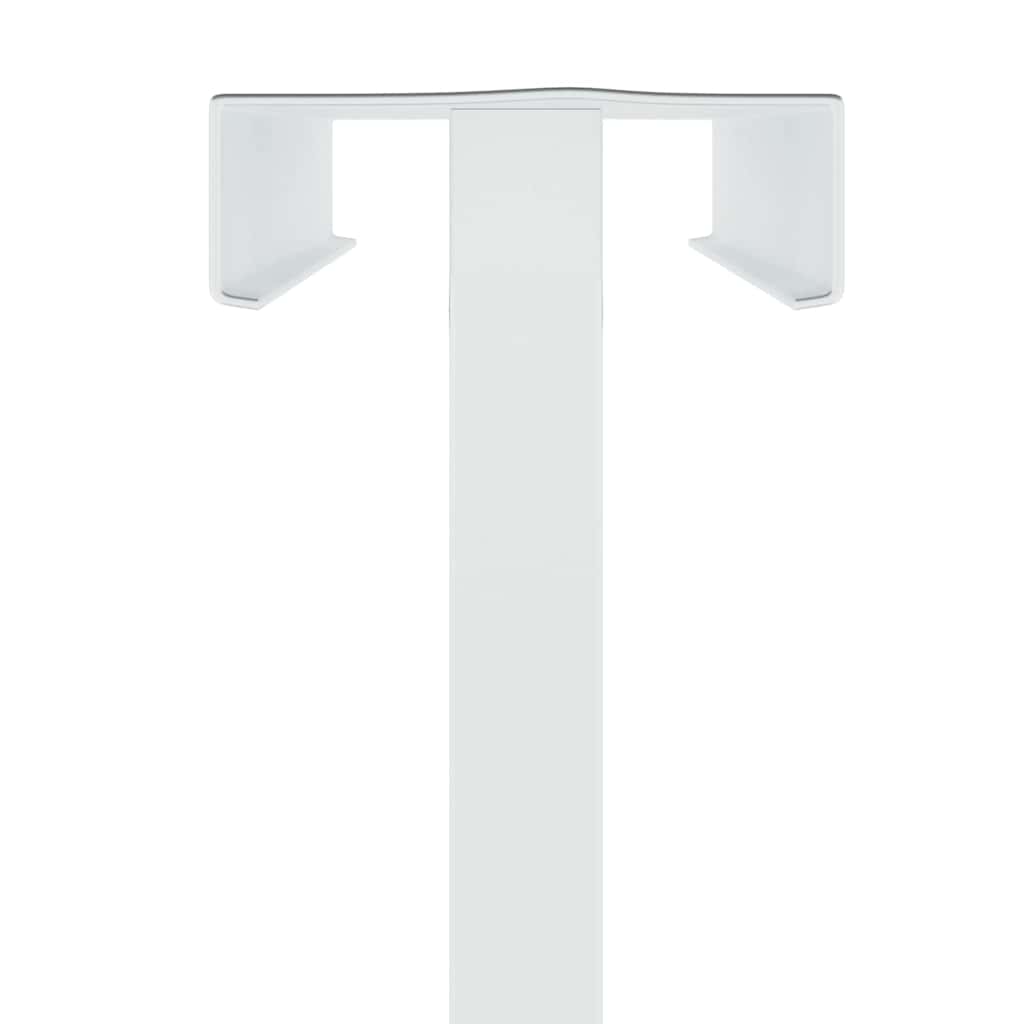 Beurs Displays 2 pcs Wit 30 x 23,5 x 210 cm Staal